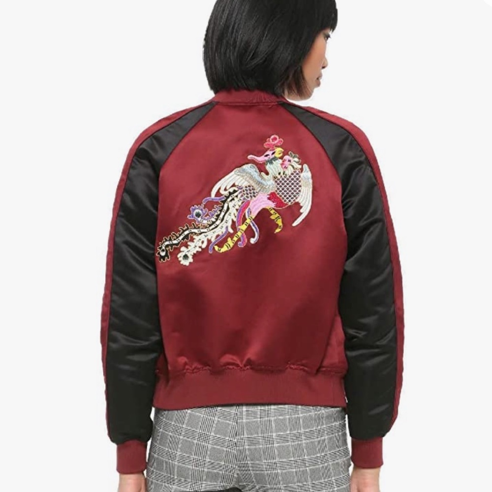 Disney Her Universe Mulan Phoenix Bomber Jacket
